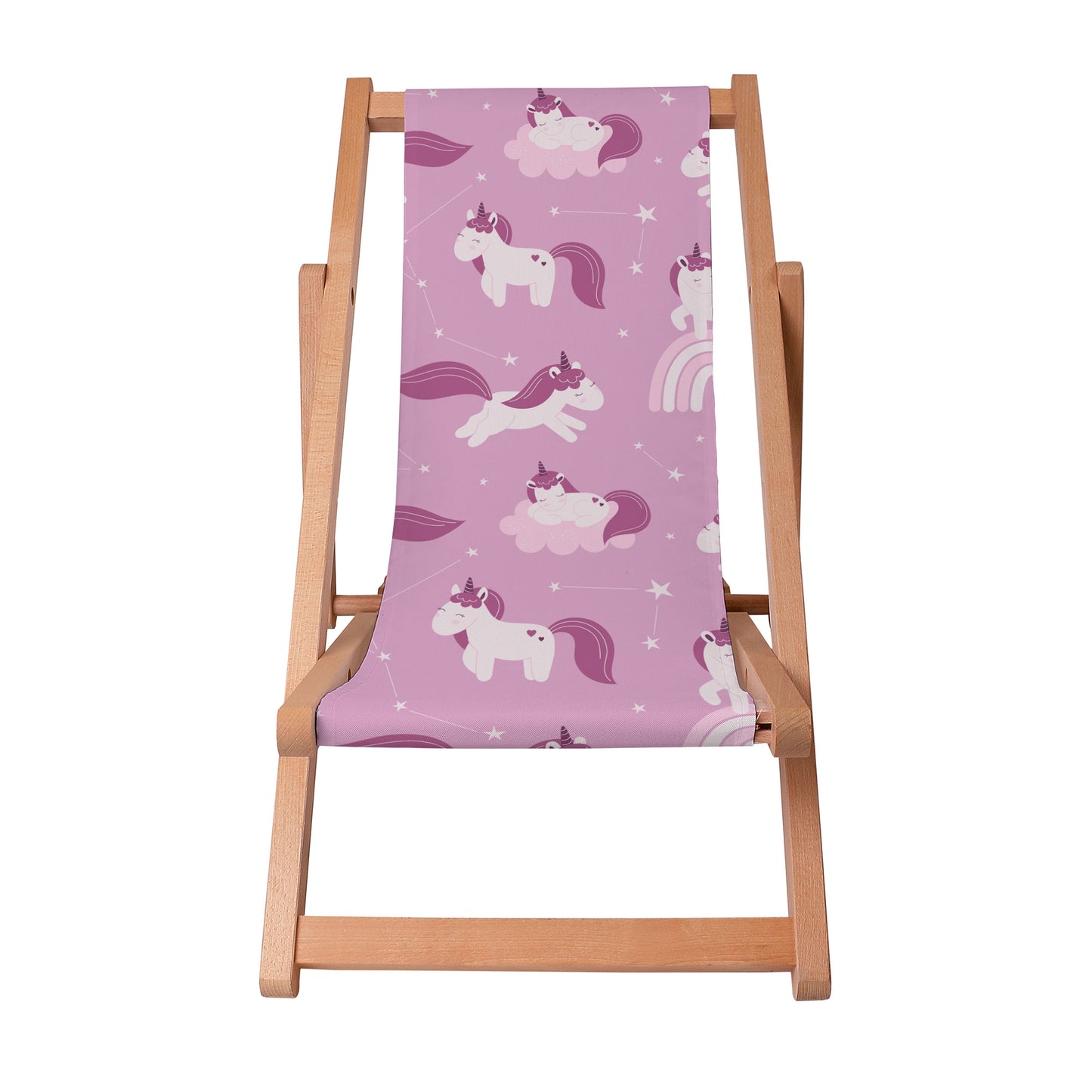 Liegestuhl für Kinder Unicorns and Clouds