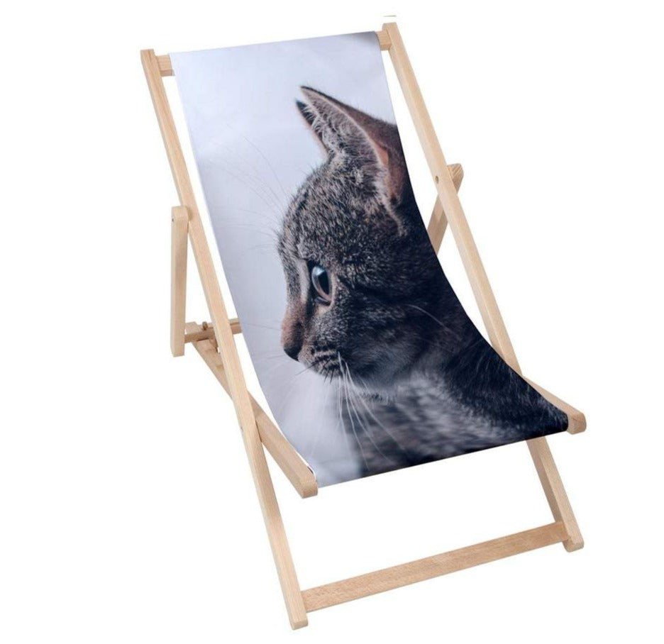 Holz Liegestuhl Cat profile - esunbed