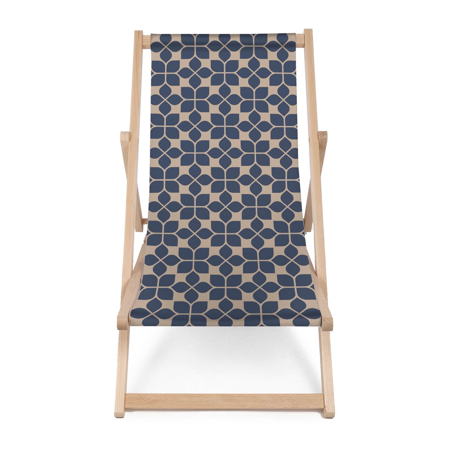 Holz Liegestuhl Oriental Pattern
