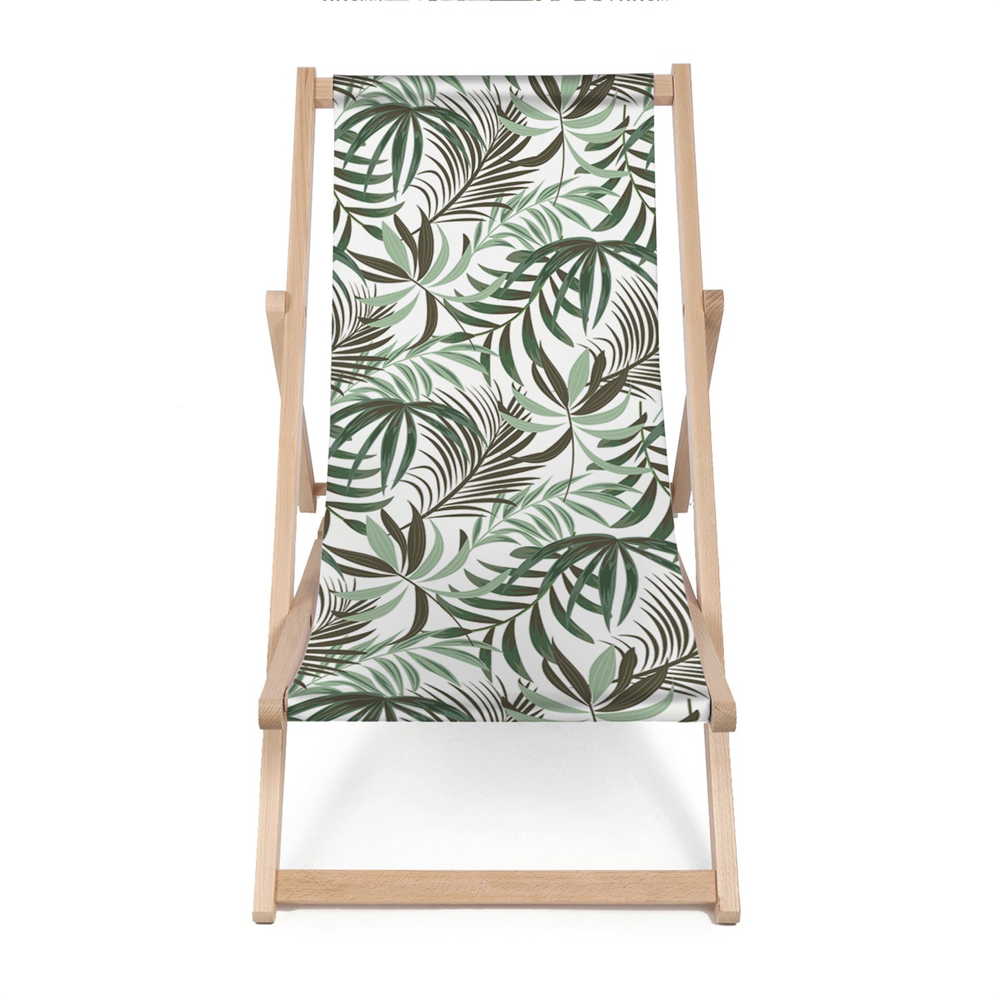 Holz Liegestuhl Green Tropical