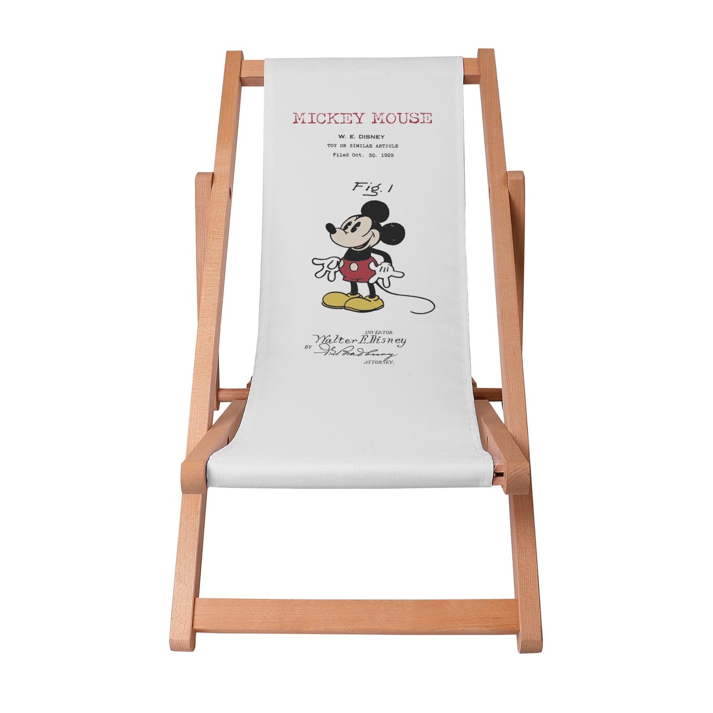Liegestuhl für Kinder Mickey Mouse Coulor
