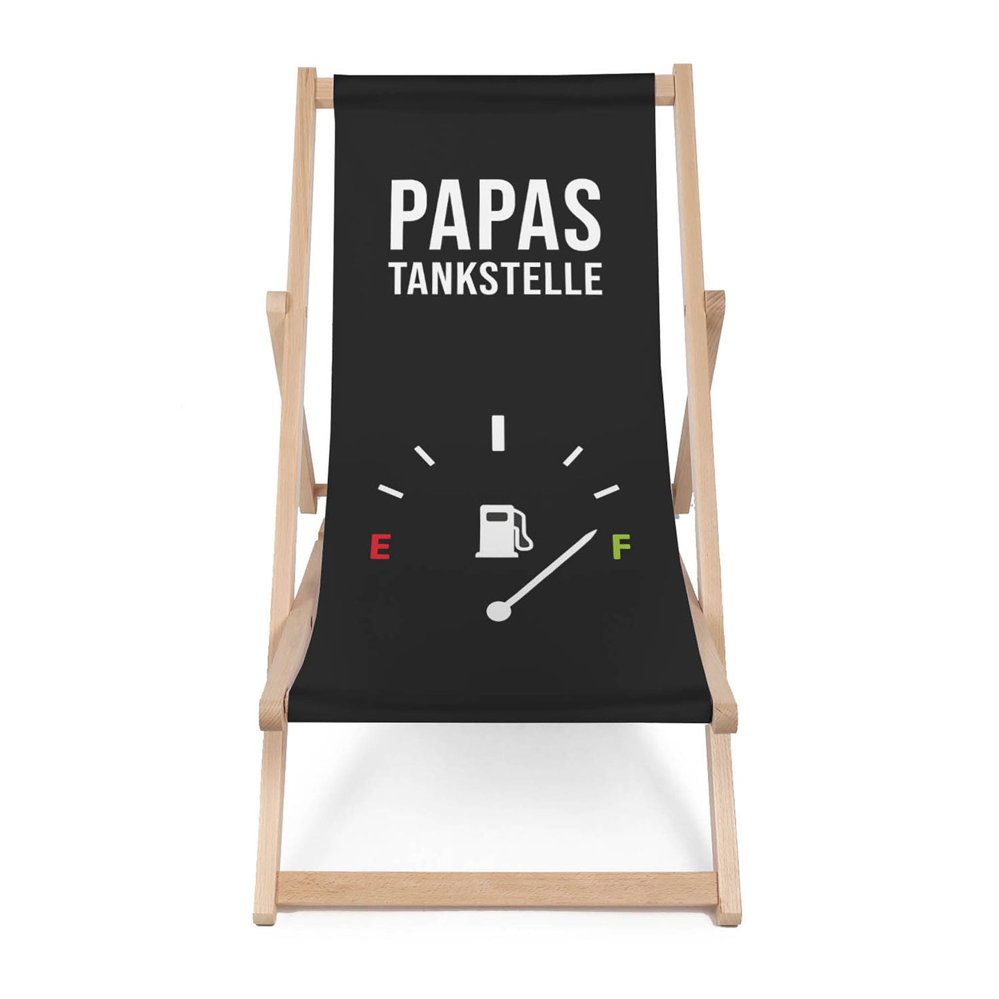 Holz Liegestuhl Papas Tankstelle