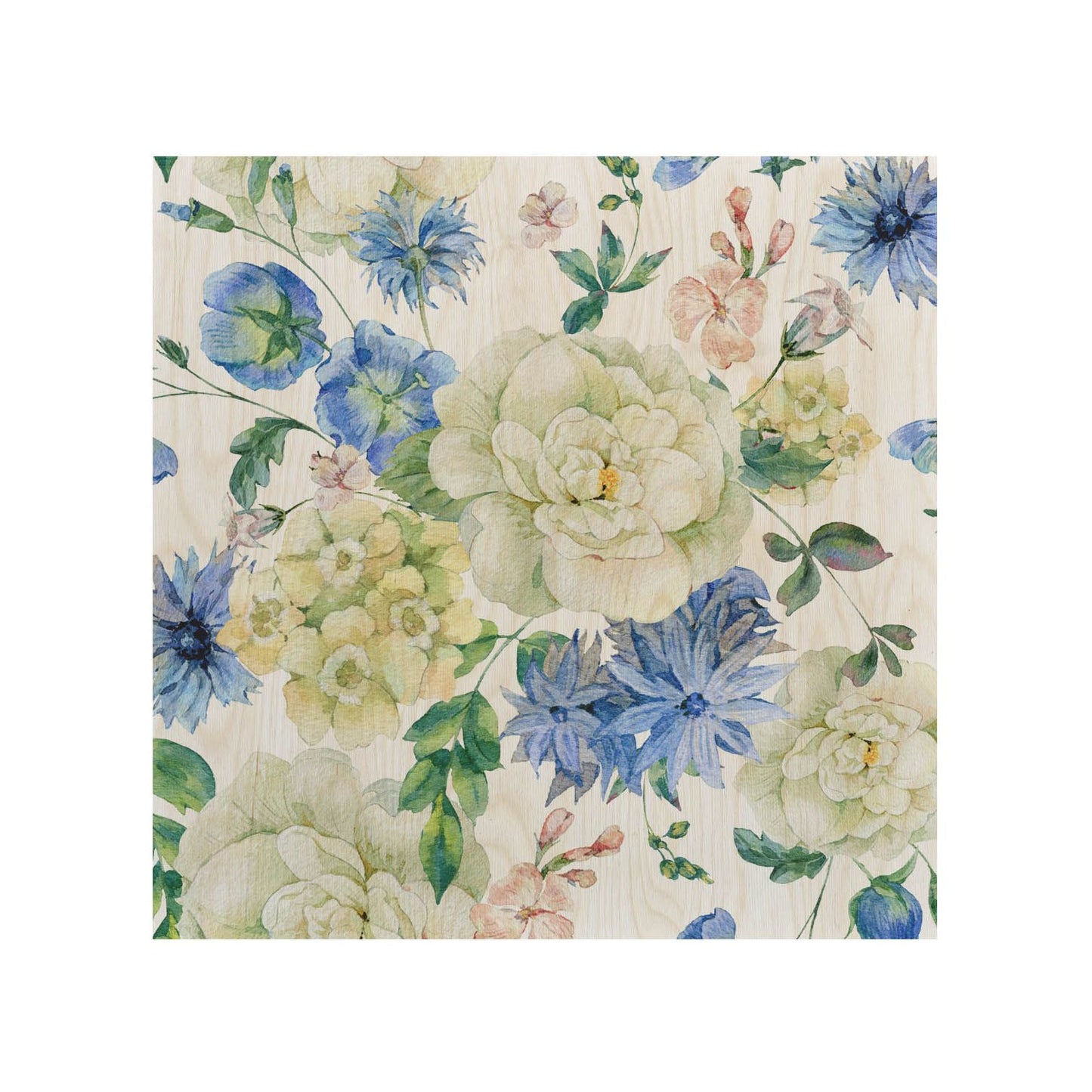 Kaffeetisch Blue Wild Flowers