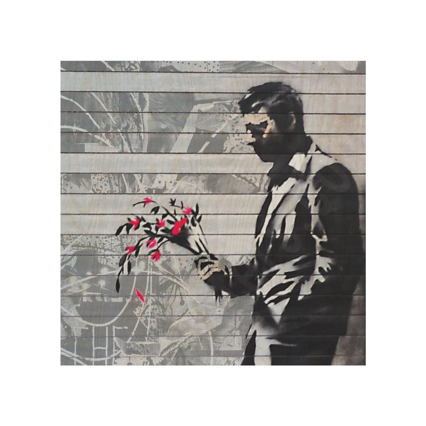 Kaffeetisch Man With Flowers