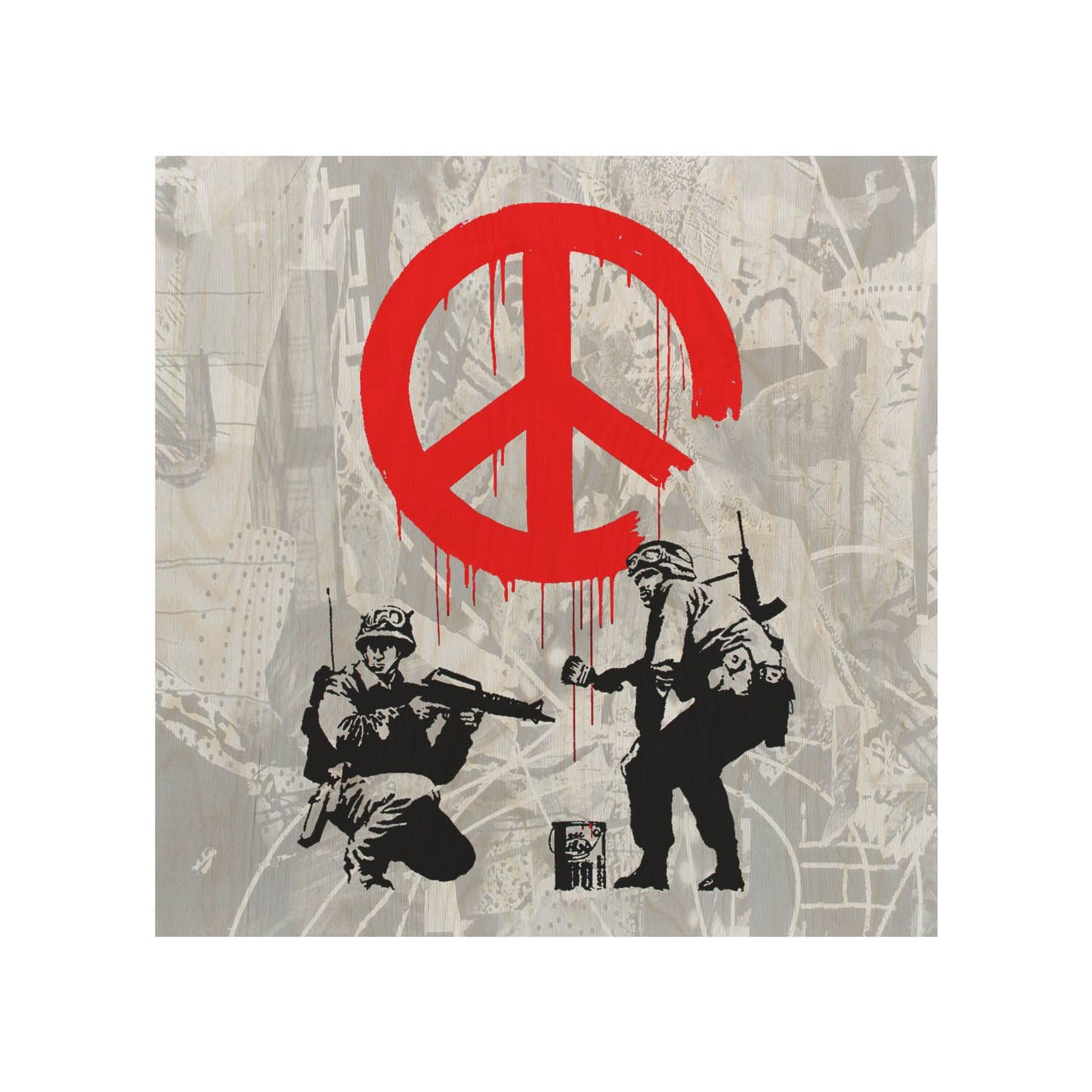 Kaffeetisch Peace Soldiers