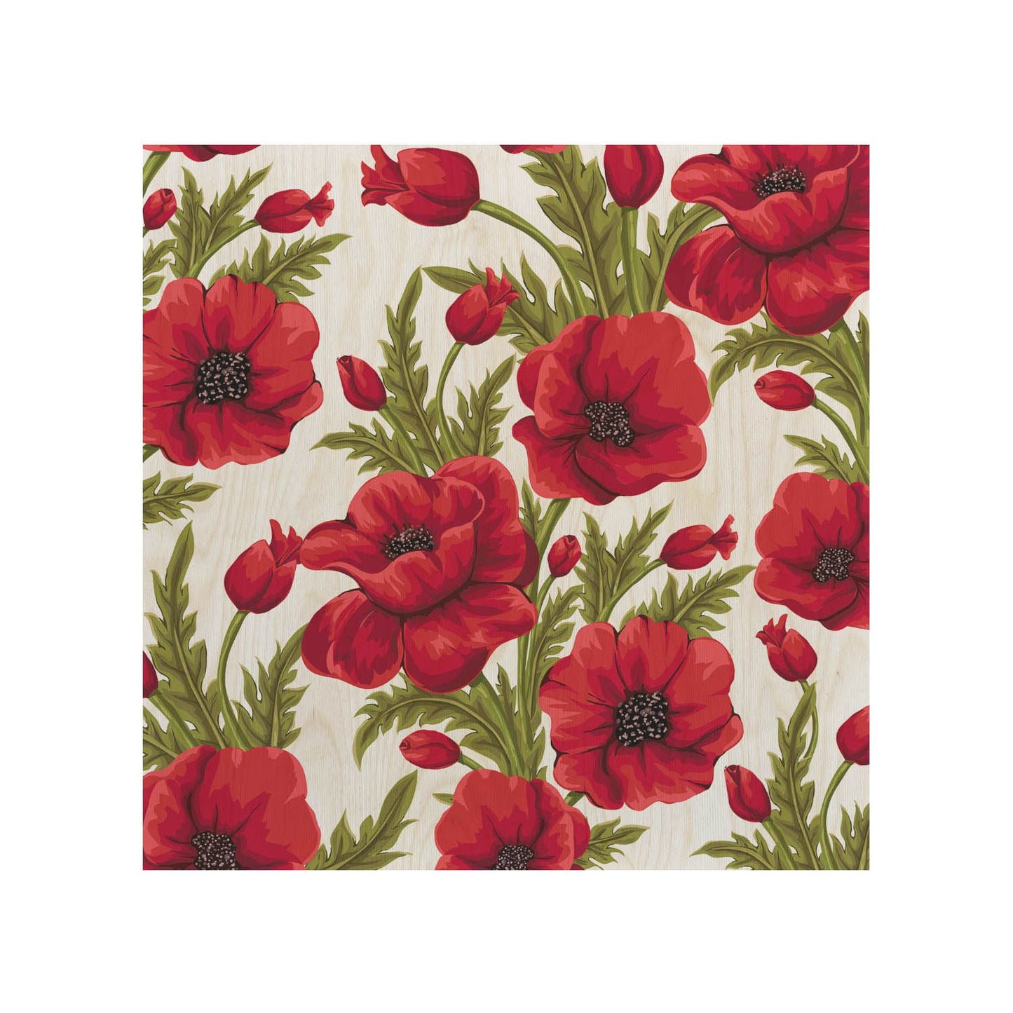 Kaffeetisch Red poppies