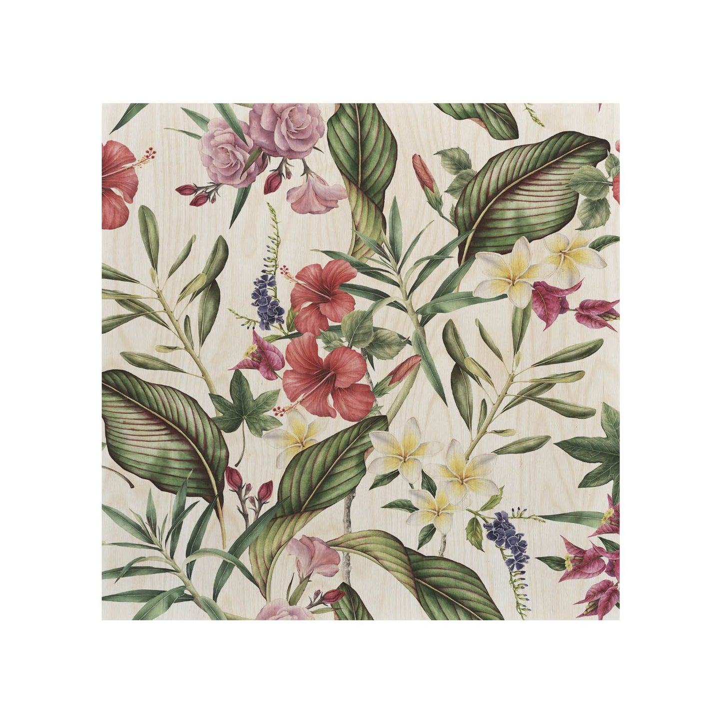 Kaffeetisch Retro Tropical Flowers