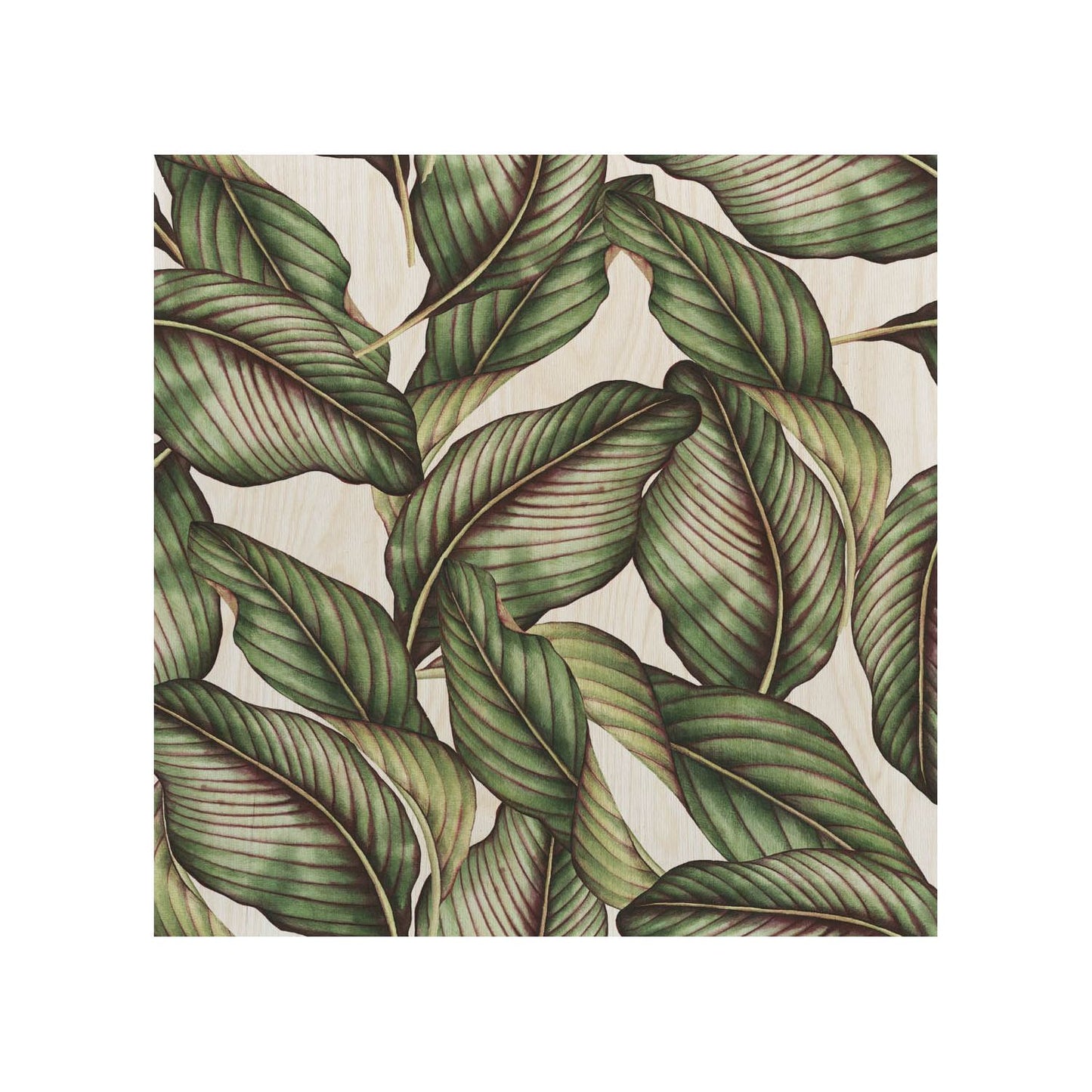 Kaffeetisch Retro Tropical Leaves