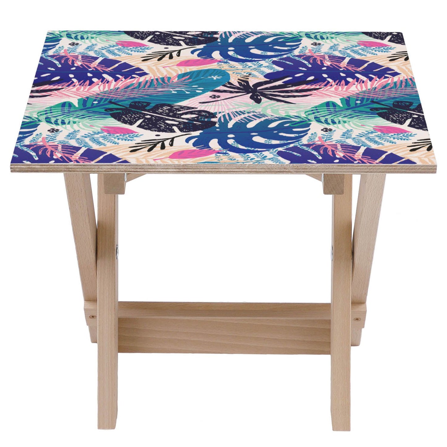 Kaffeetisch Tropical Leaves Art