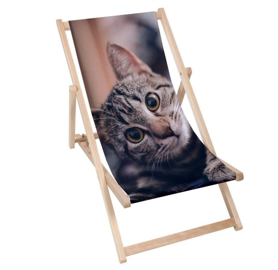 Holz Liegestuhl Kitten - esunbed