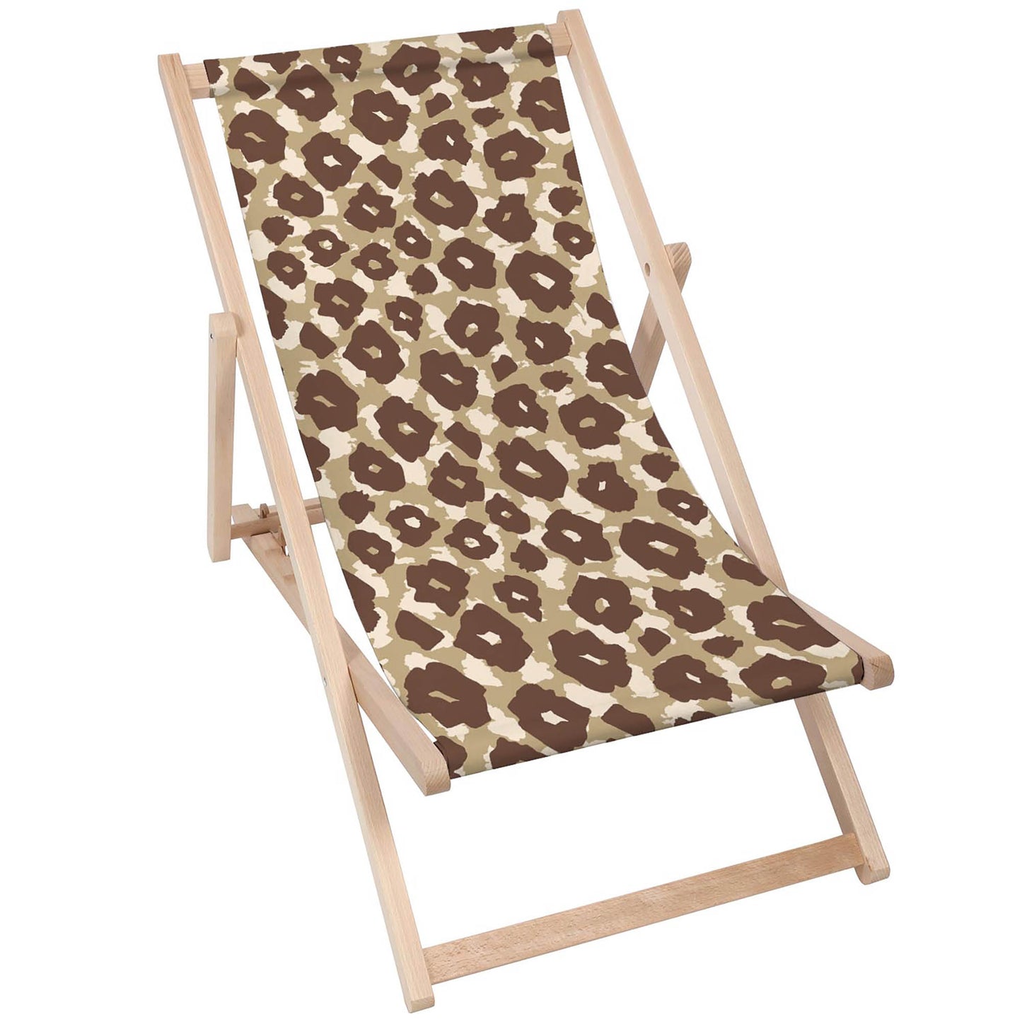 Holz Liegestuhl Panther