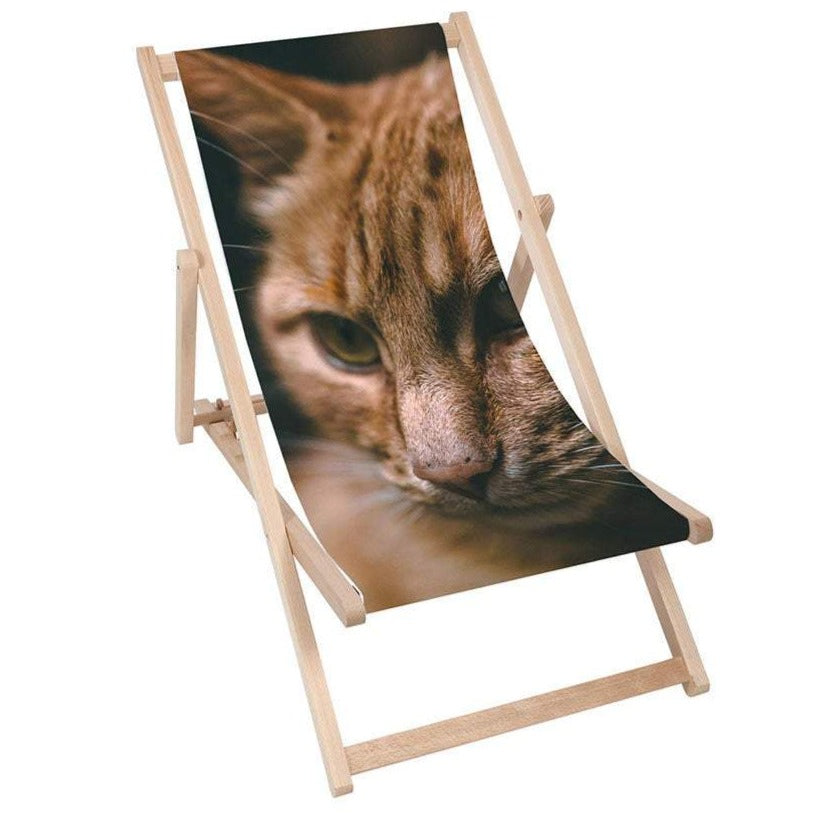 Holz Liegestuhl Red Cat - esunbed