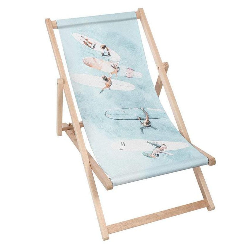 Holz Liegestuhl Surfers Fun - esunbed