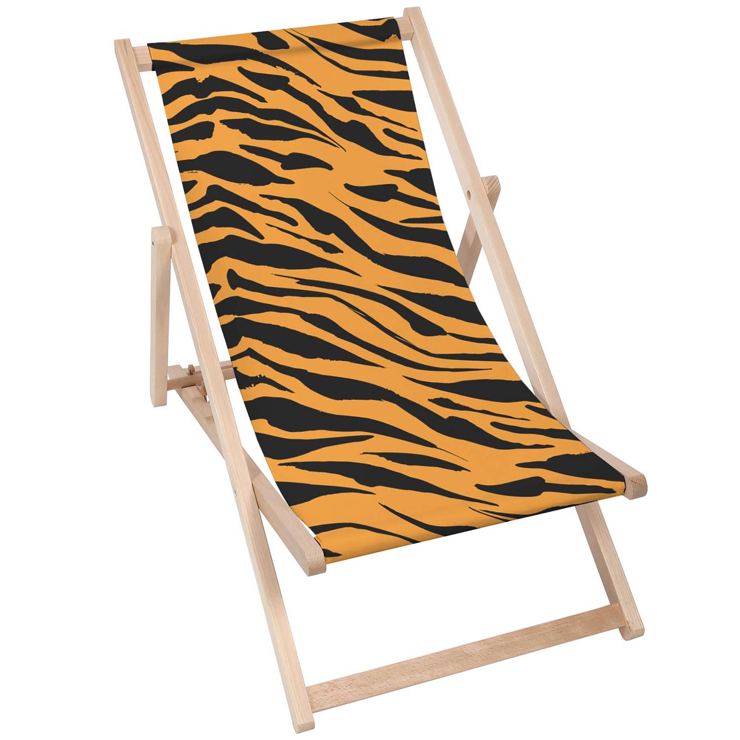 Holz Liegestuhl Tiger 2