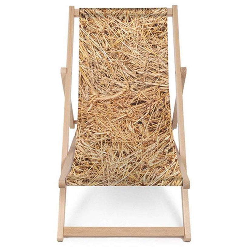 Holz Liegestuhl Village Straw - esunbed
