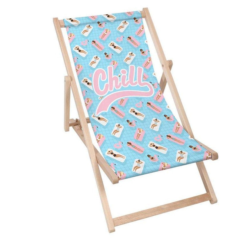 Holz Liegestuhl Chill - esunbed
