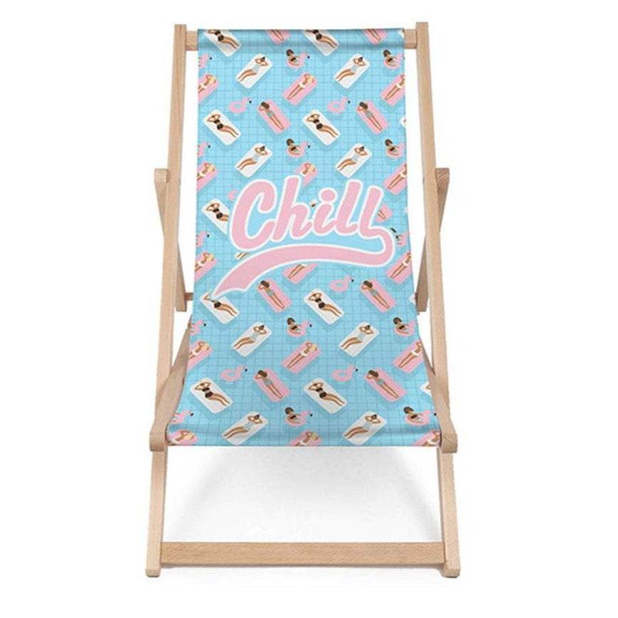 Holz Liegestuhl Chill - esunbed