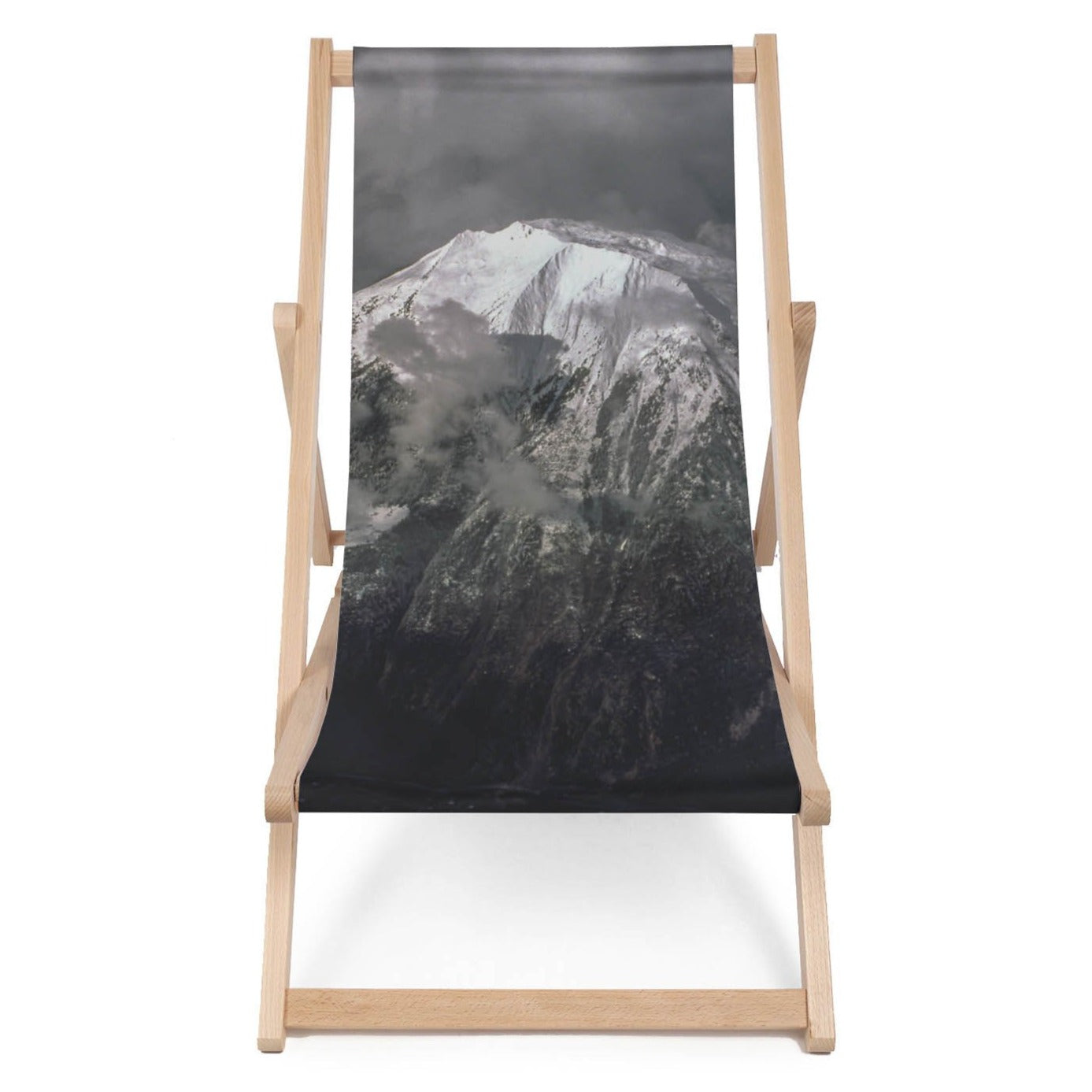 Holz Liegestuhl Dark Mountains - esunbed