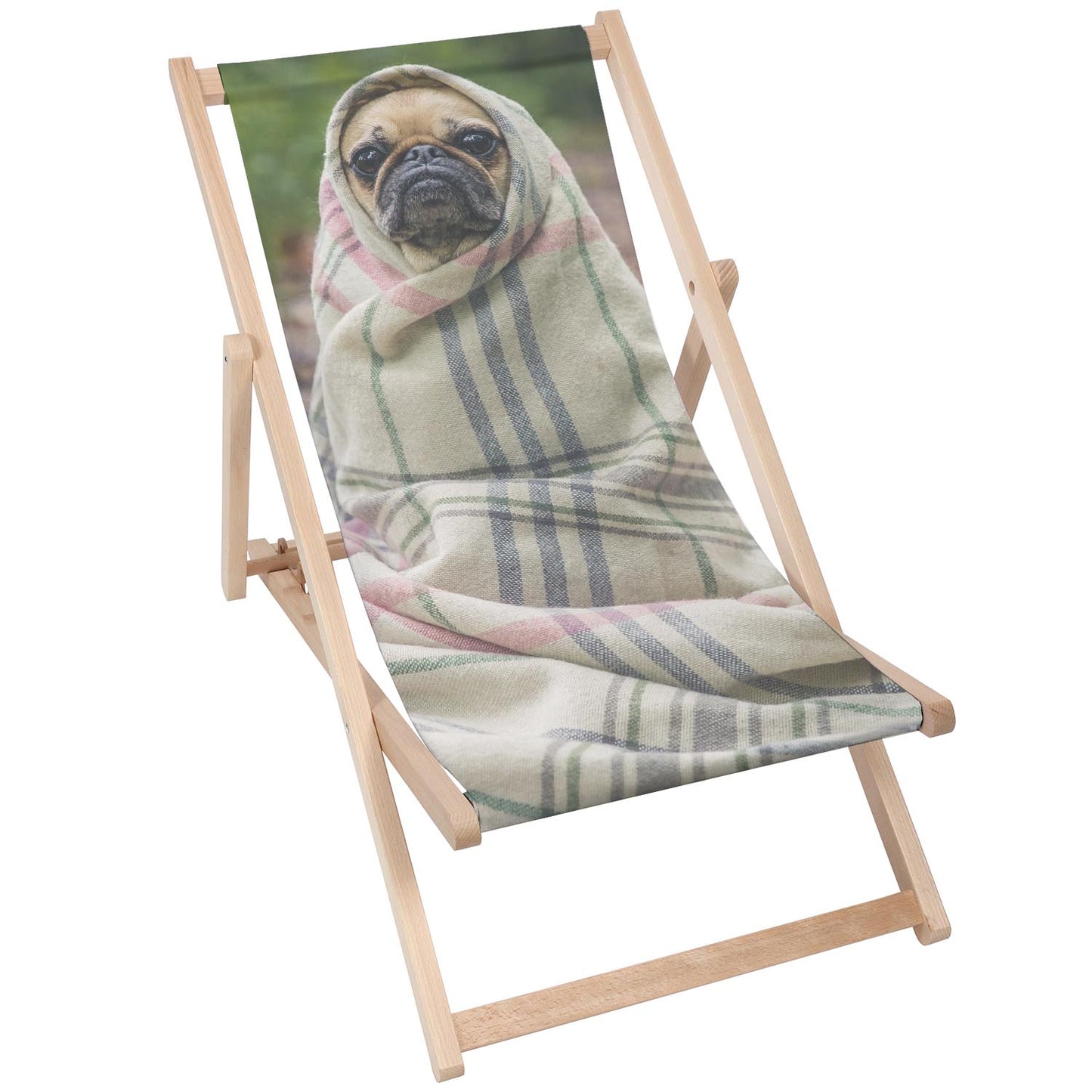 Holz Liegestuhl Funny Dog - esunbed