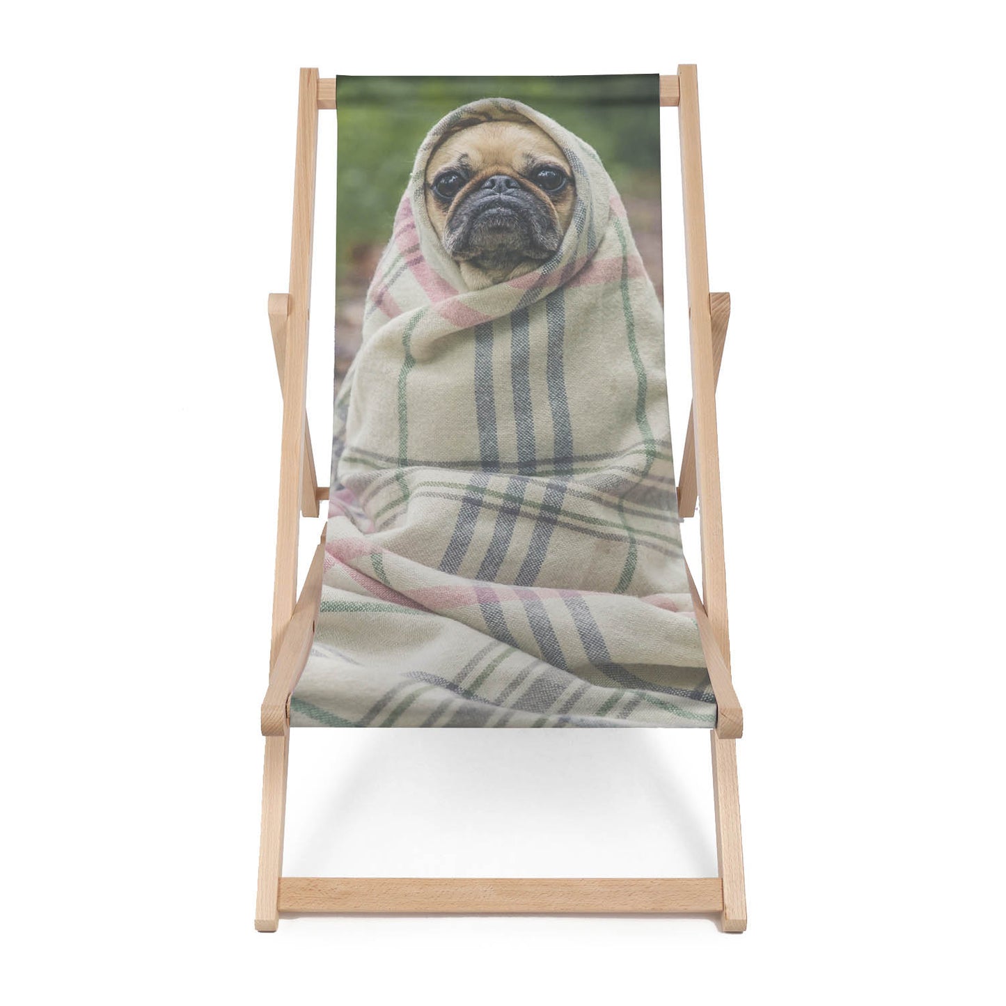 Holz Liegestuhl Funny Dog - esunbed