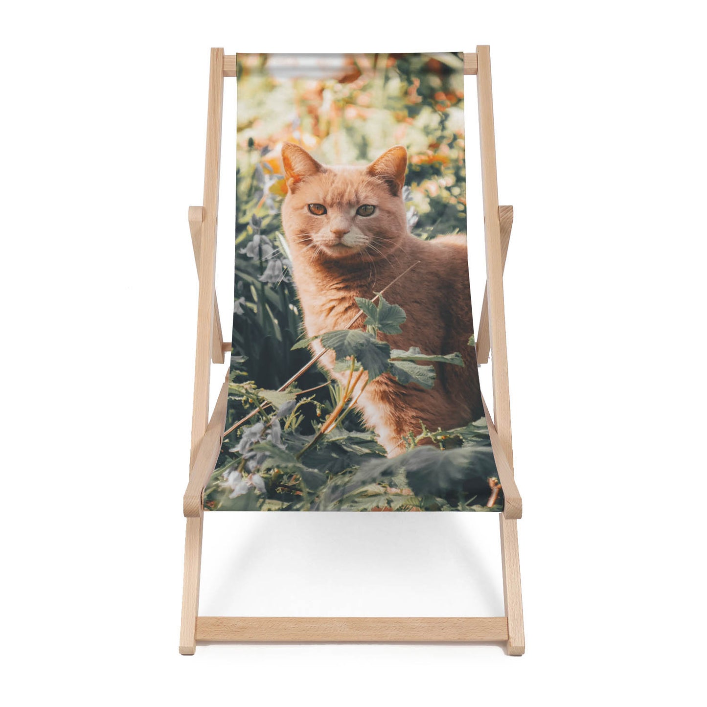 Holz Liegestuhl Red Cat 2 - esunbed