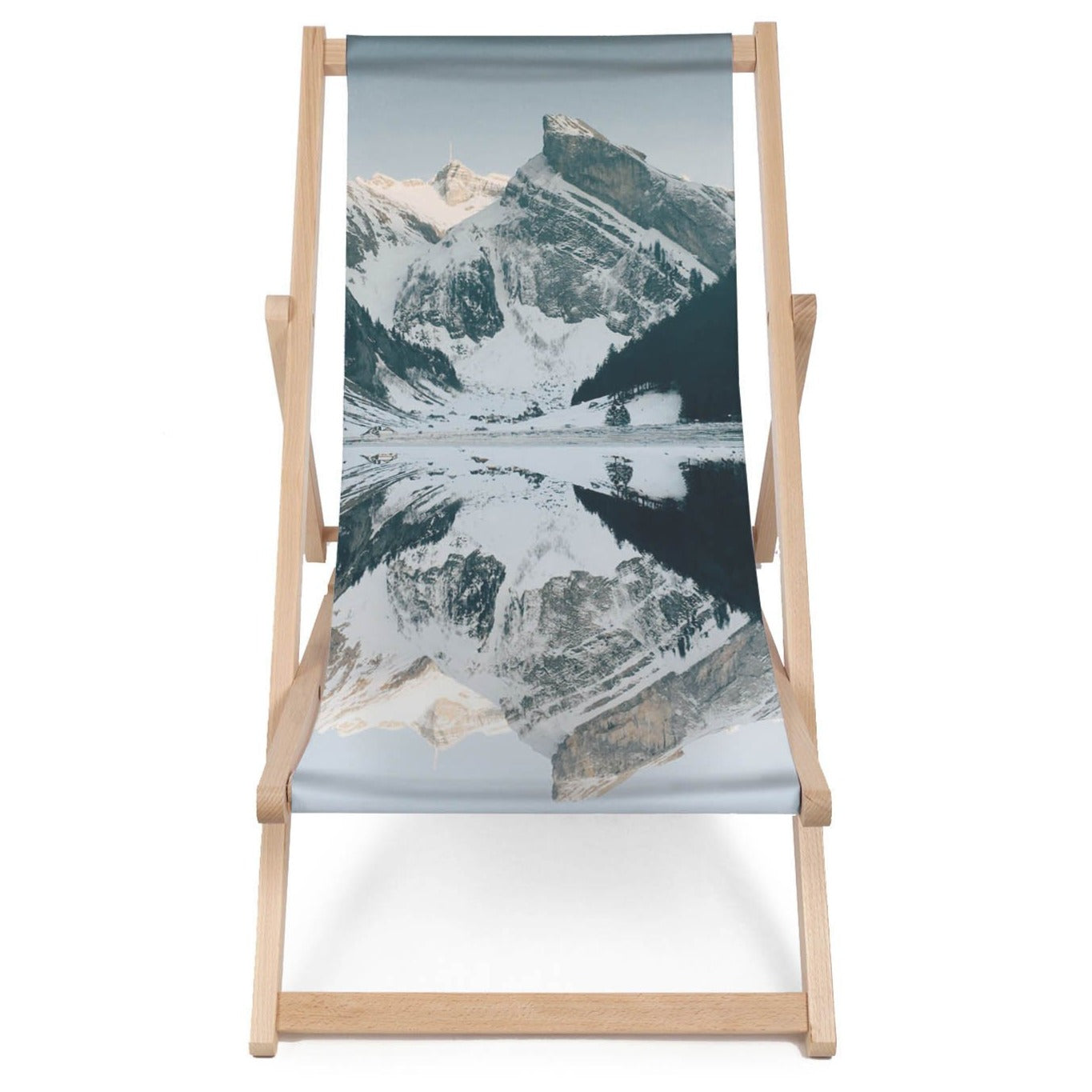 Holz Liegestuhl Snow Capped Peaks - esunbed