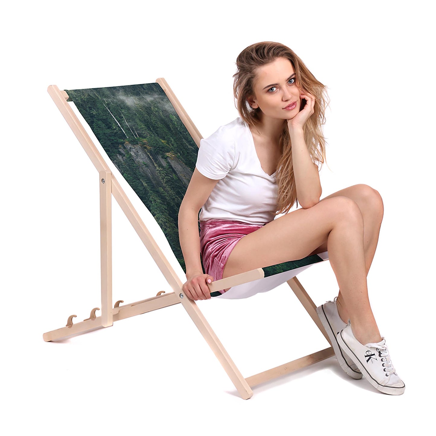 Holz Liegestuhl Rain Forest - esunbed