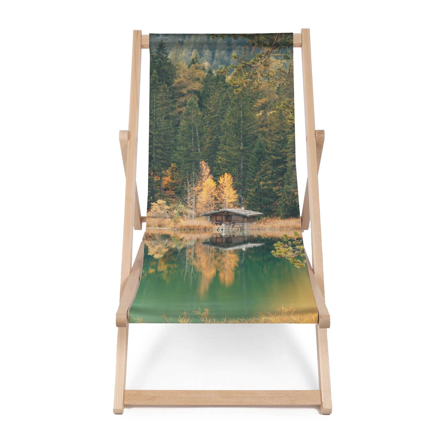 Holz Liegestuhl Traper House - esunbed