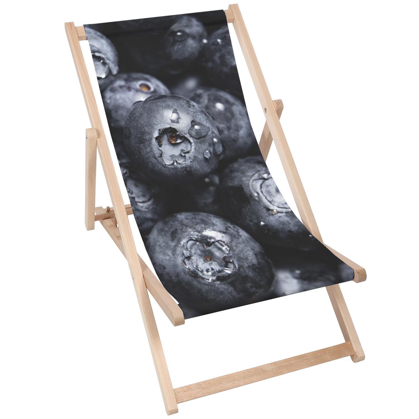 Holz Liegestuhl Blueberry - esunbed