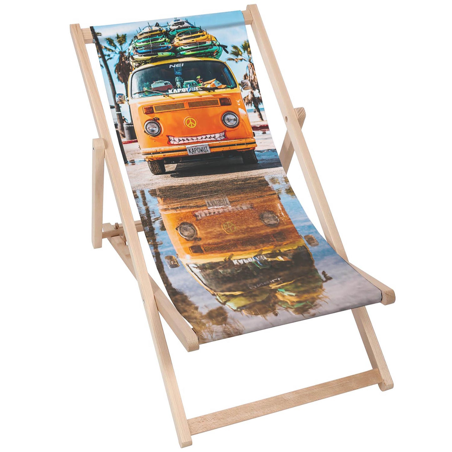 Holz Liegestuhl Hippie - esunbed