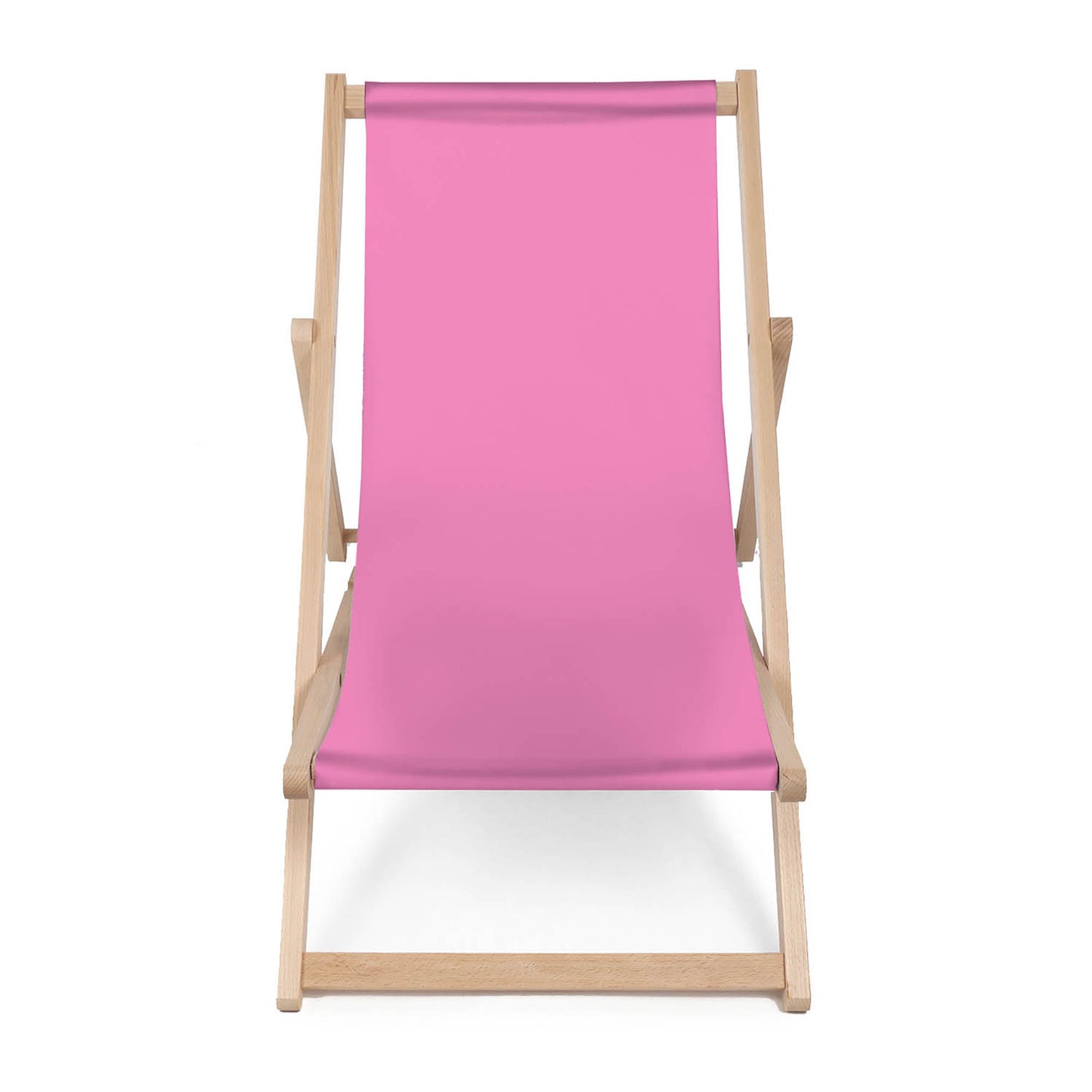 Holz Liegestuhl Pink - esunbed