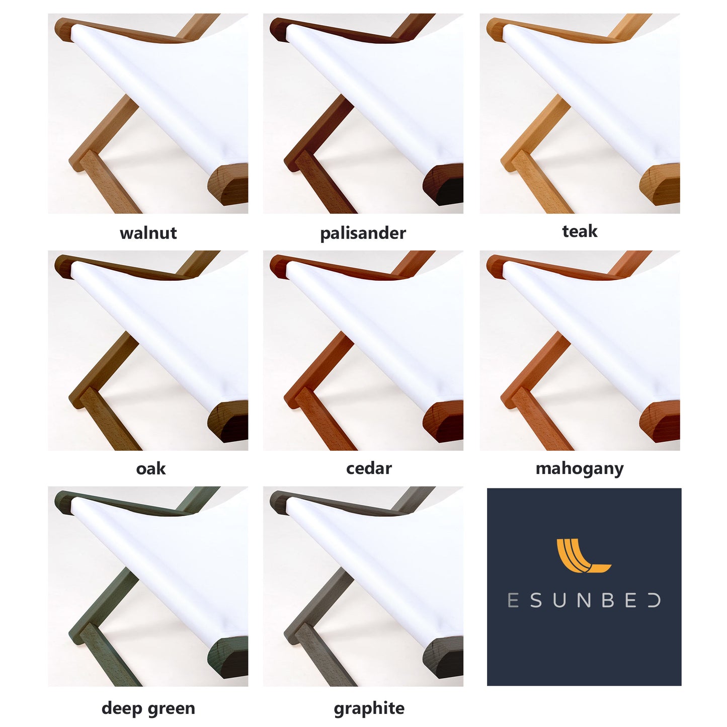 Holz Liegestuhl Van Gogh Blue