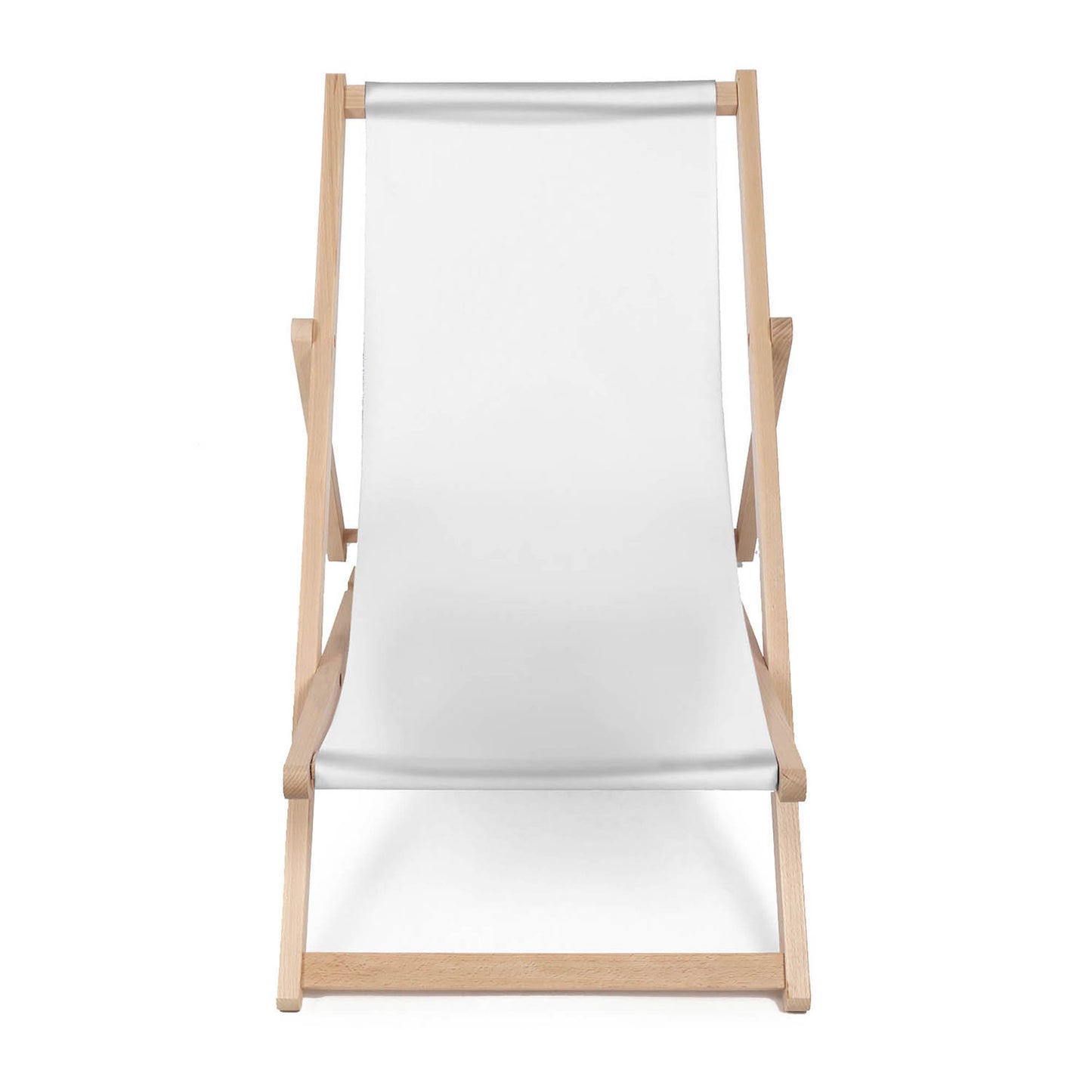 Holz Liegestuhl White - esunbed