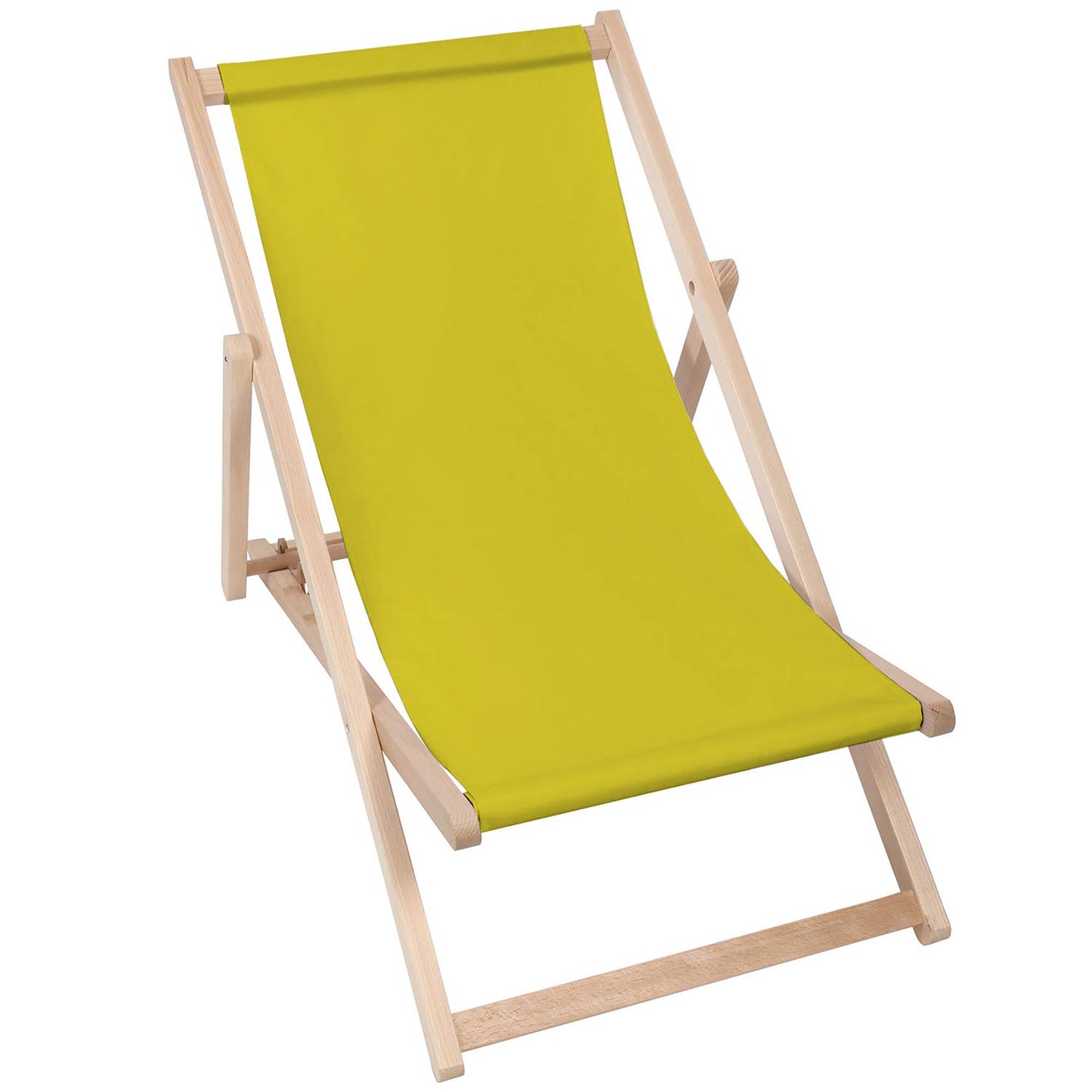 Holz Liegestuhl Yellow - esunbed