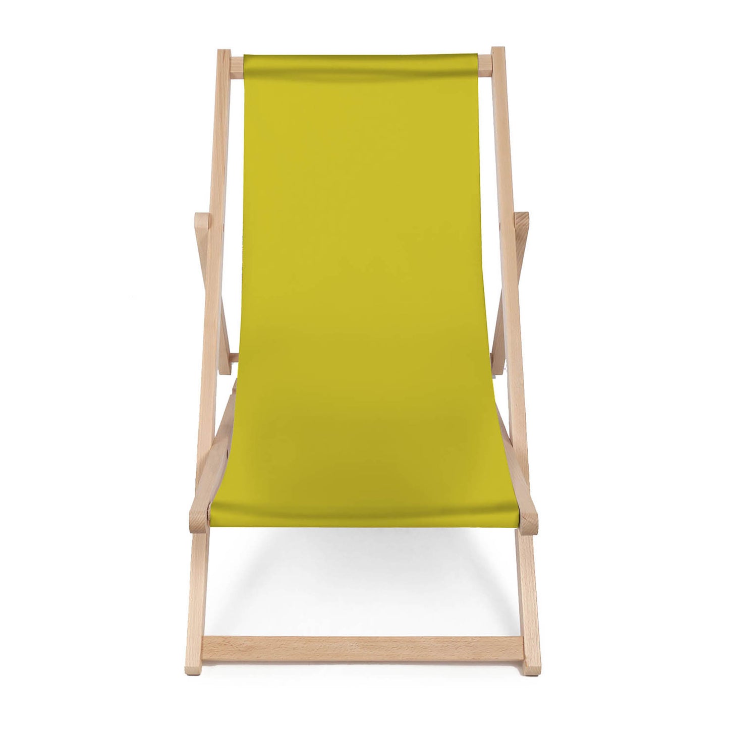 Holz Liegestuhl Yellow - esunbed