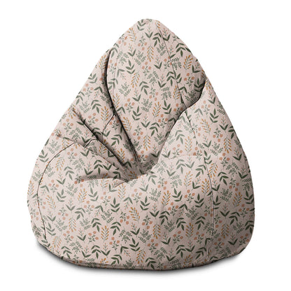 Sitzsäcke Botanical Beige Pattern