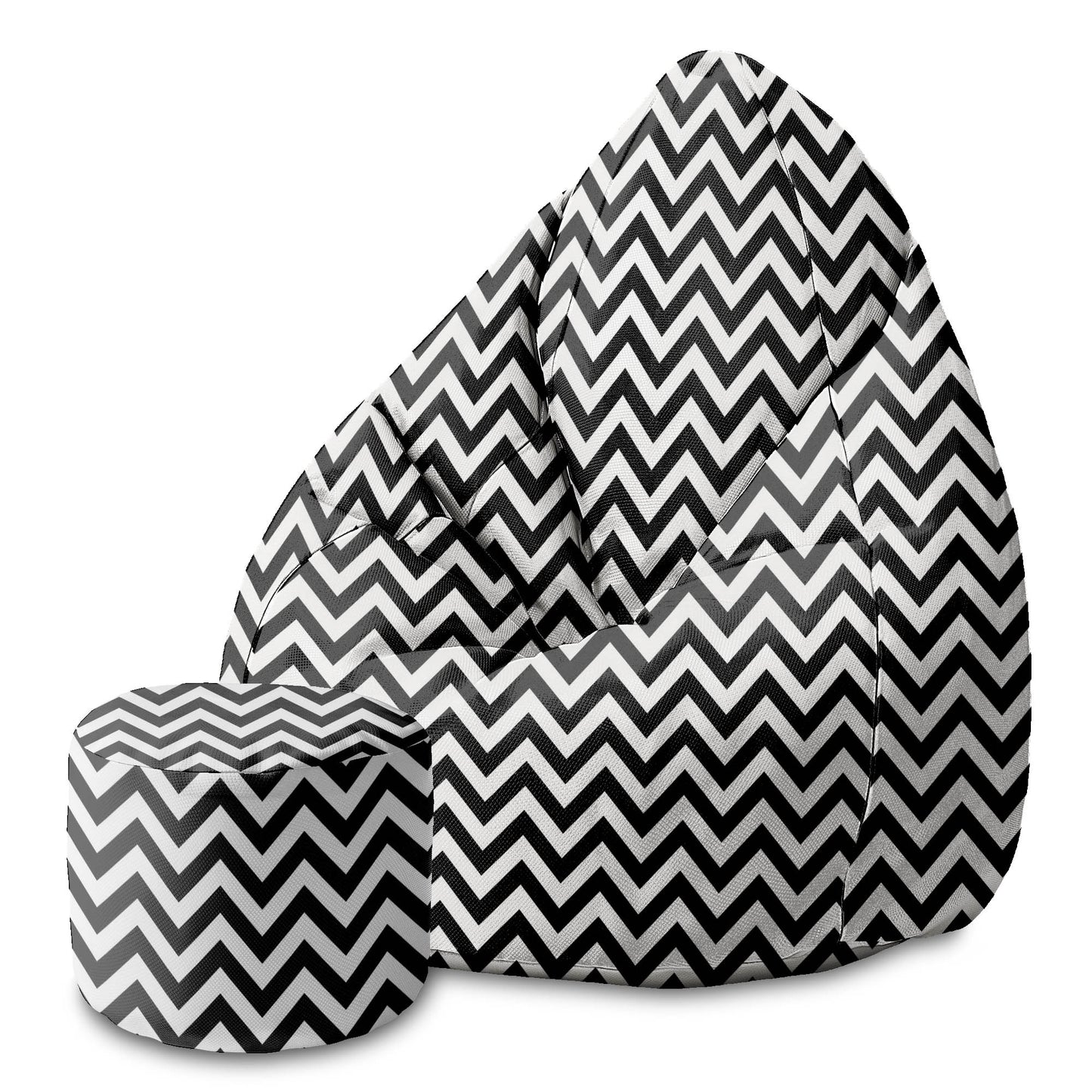 Sitzsäcke Zig Zag Black