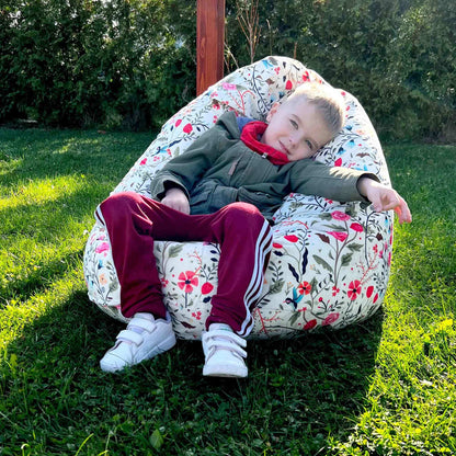 Sitzsäcke Beige Print with Dots