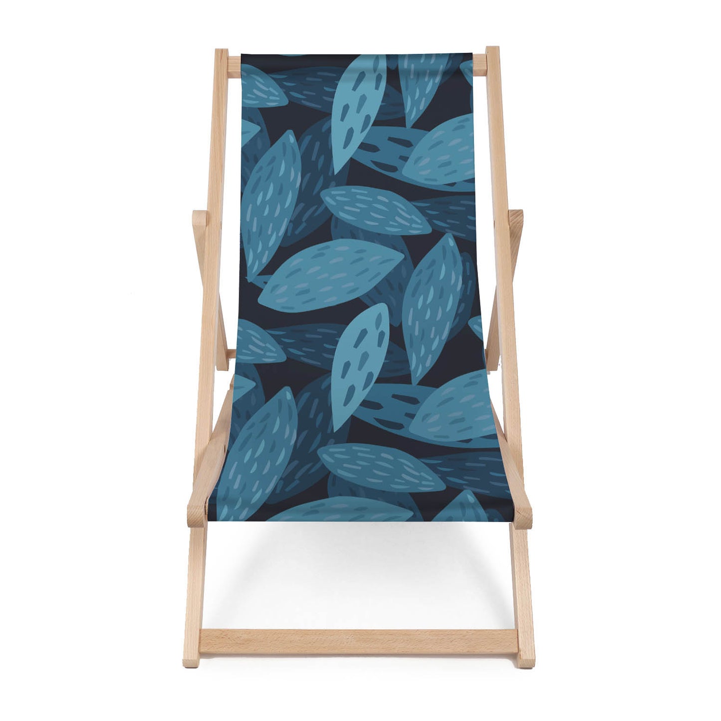 Holz Liegestuhl Blue Organic