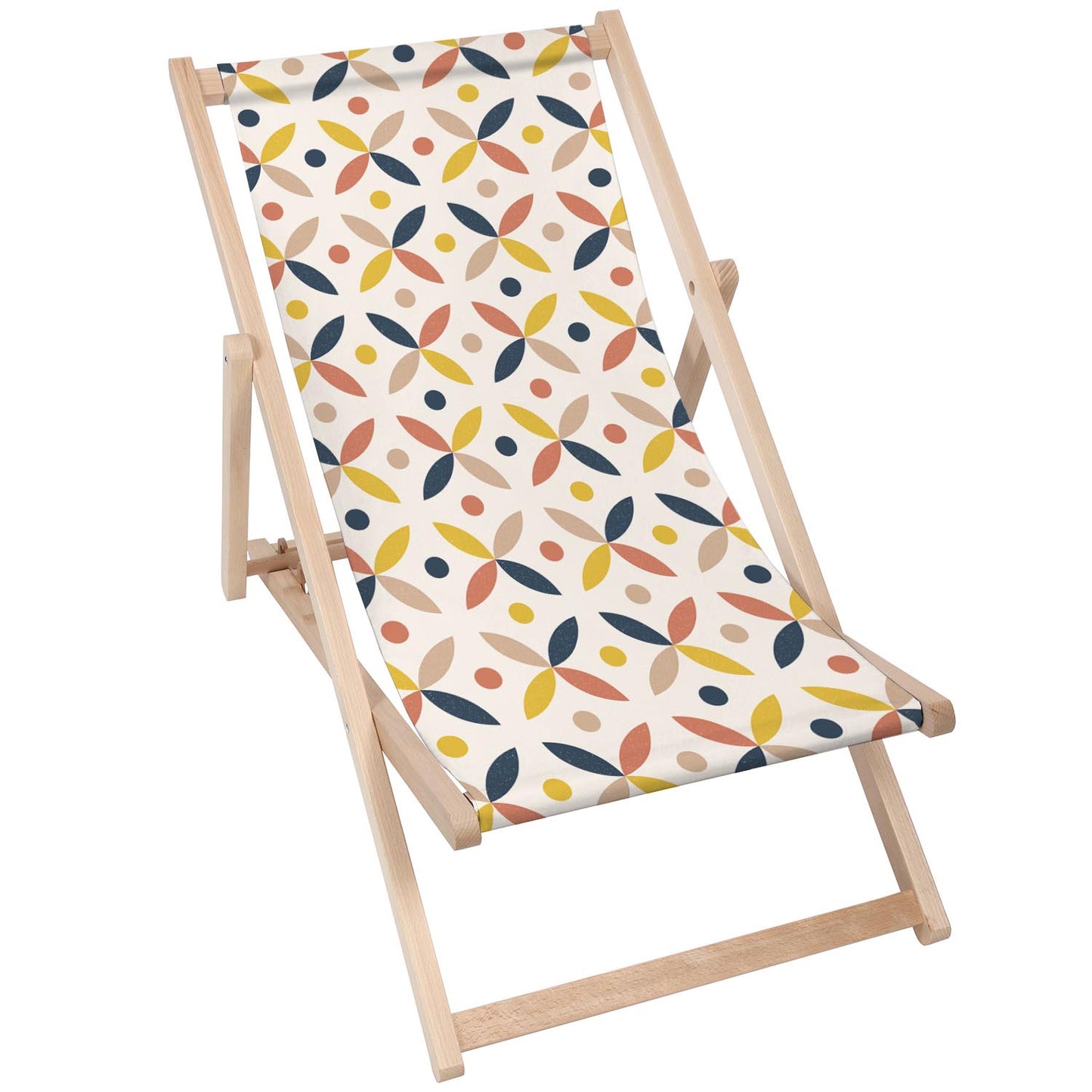 Holz Liegestuhl Scandinavian Design