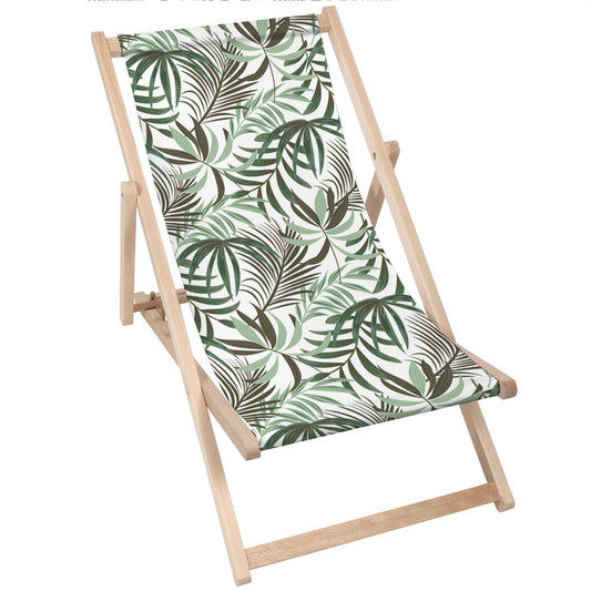 Holz Liegestuhl Green Tropical