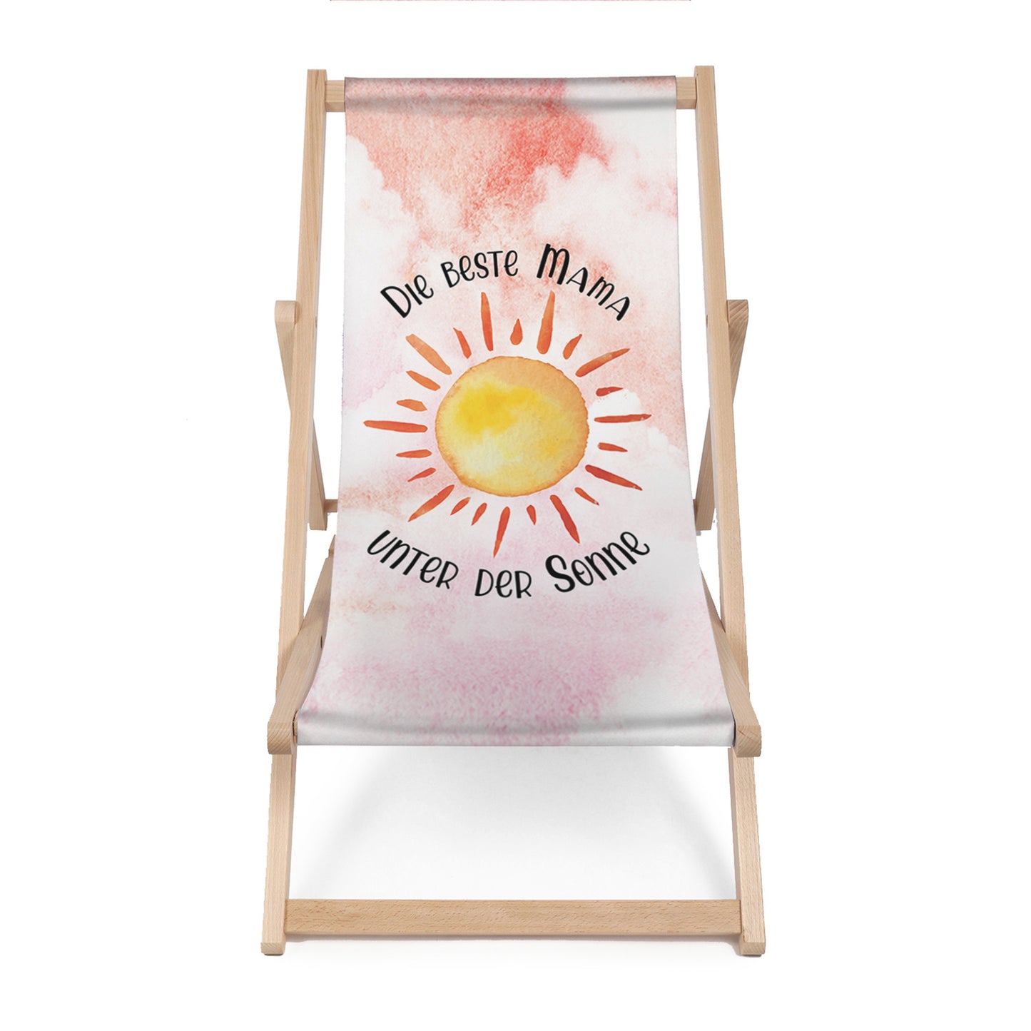 Holz Liegestuhl Die Beste Mama Unter Der Sonne