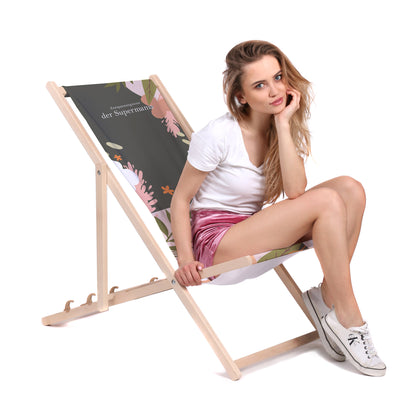 Holz Liegestuhl Entspannungszone Der Supermama