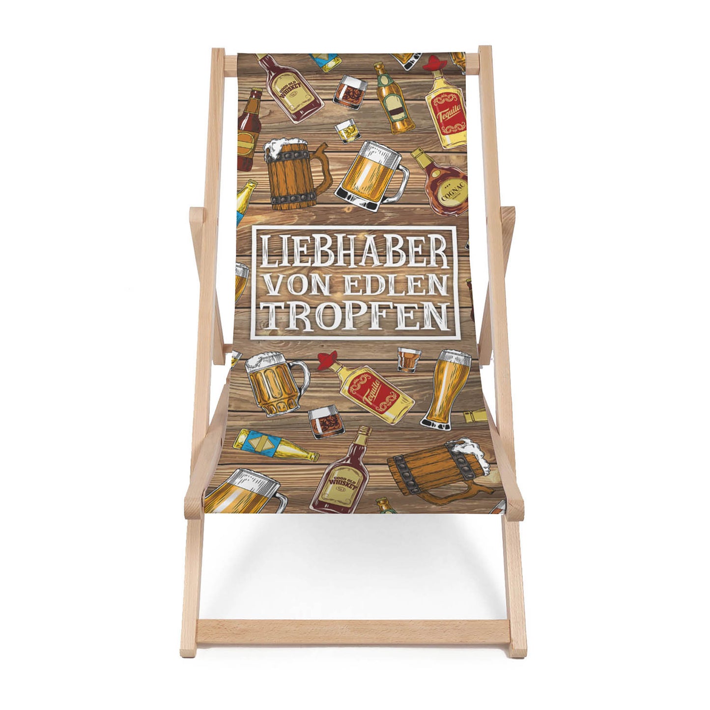 Holz Liegestuhl Liebhaber Von Edlen Tropfen
