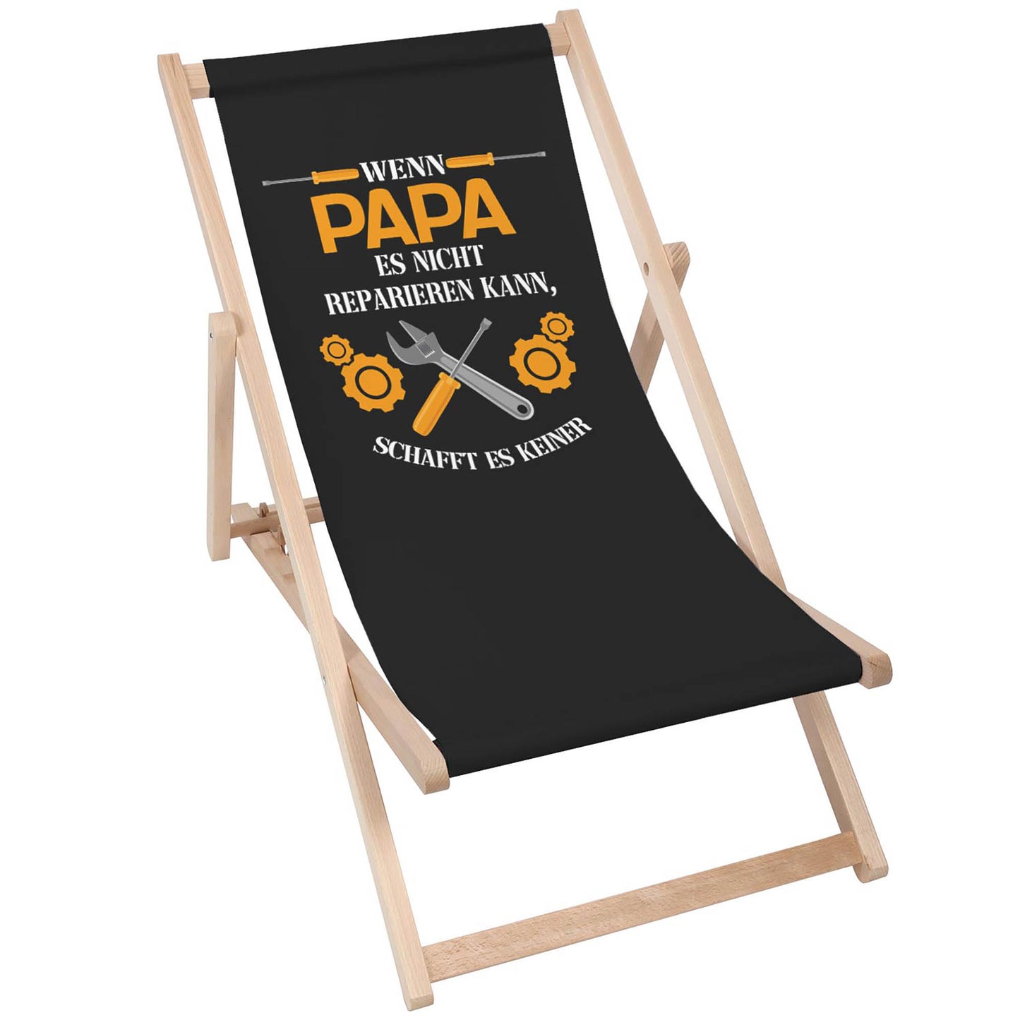 Holz Liegestuhl Wenn Papa Es Nicht Reparieren Kann Schafft Es Keiner