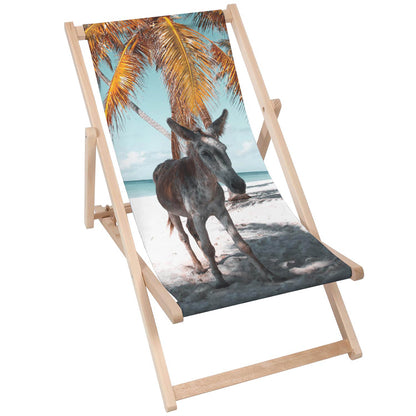 Holz Liegestuhl Donkey Holiday