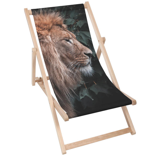 Holz Liegestuhl Leo Authority