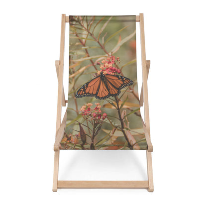 Holz Liegestuhl Swallowtail Butterfly