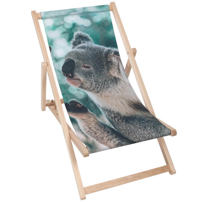 Holz Liegestuhl Typical Koala