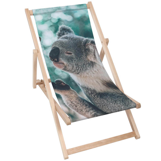 Holz Liegestuhl Typical Koala